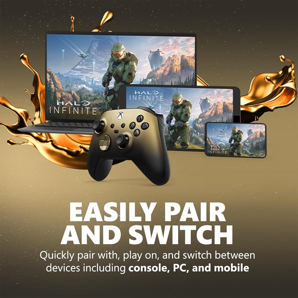 Microsoft Wireless Controller for Xbox Series X/S Gold Shadow Special Edition Wholesale Supply