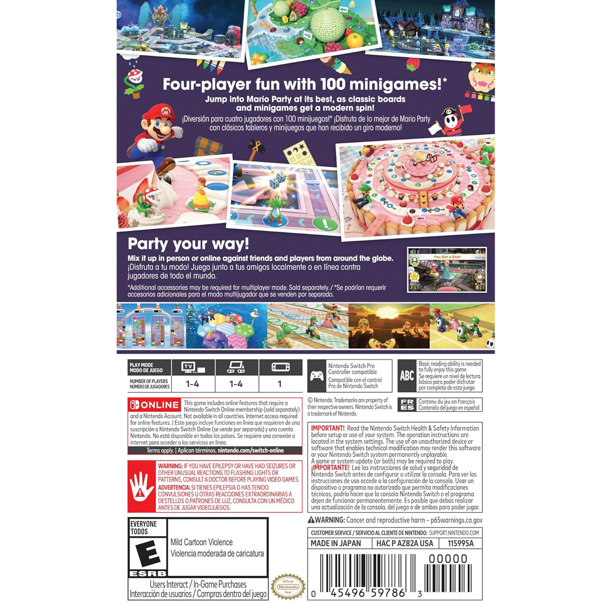 Nintendo Switch Game - Mario Party Superstars Wholesale Supply