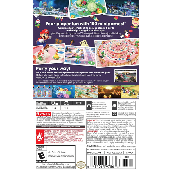 Nintendo Switch Game - Mario Party Superstars Wholesale Supply