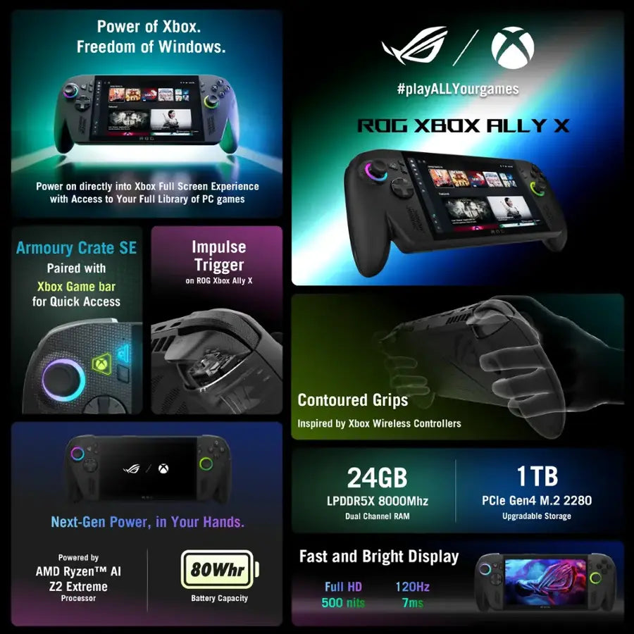 ROG Xbox Ally X Handheld Gaming Console Wholesale Supply