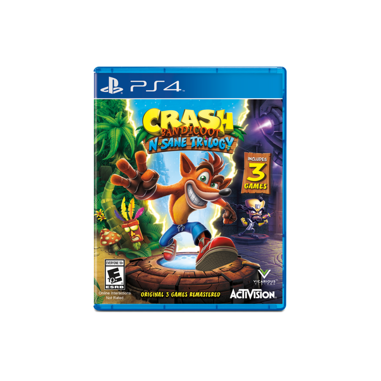 PS4 Game CD Crash Bandicoot N. Sane Trilogy Used Wholesale Supply