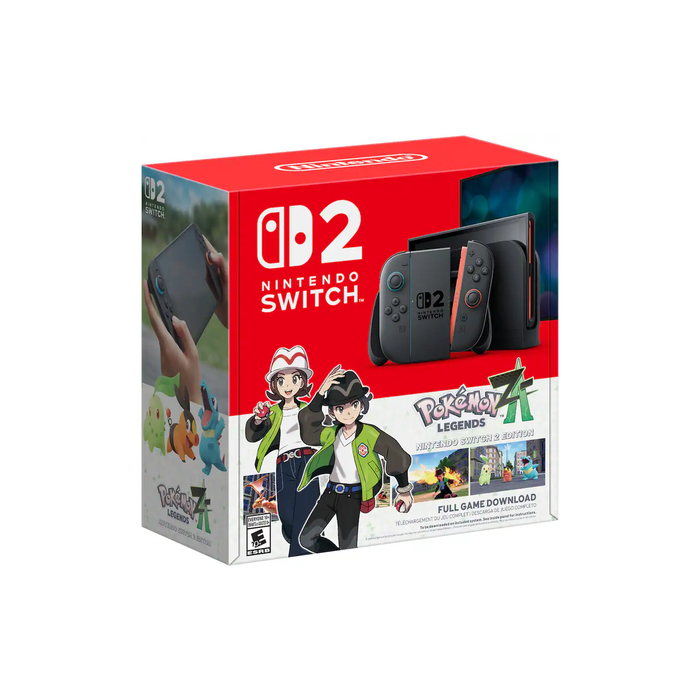 Nintendo Switch 2 + Pokémon Legends: Z-A Nintendo Switch 2 Edition Bundle Wholesale Supply