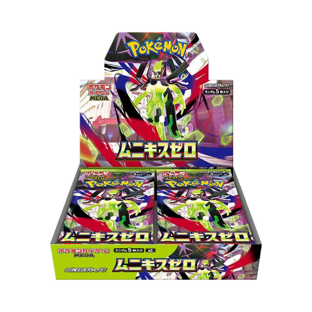 Pokémon Trading Card Game Mega M3 Munikis Zero Japan Booster Box Wholesale Supply