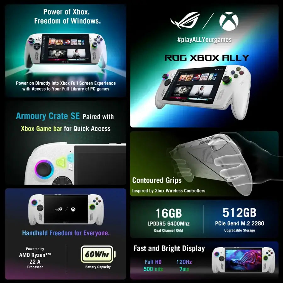 ROG Xbox Ally Handheld Gaming Console Wholesale Supply