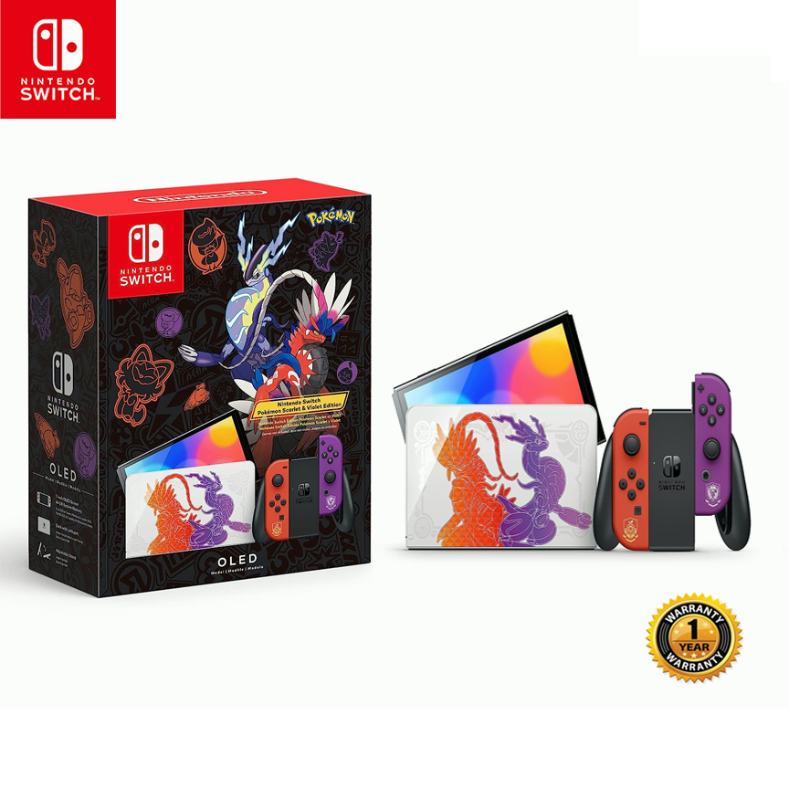 Nintendo Switch OLED Model Pokémon Scarlet & Violet Edition Console Wholesale Supply