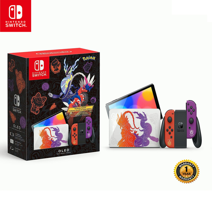 Nintendo Switch OLED Model Pokémon Scarlet & Violet Edition Console Wholesale Supply