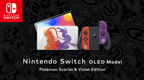 Nintendo Switch OLED Model Pokémon Scarlet & Violet Edition Console Wholesale Supply