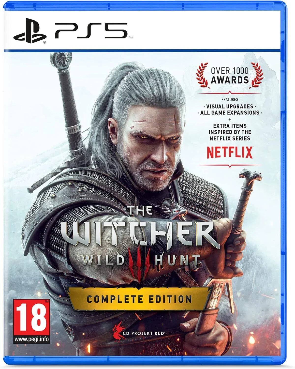 PS5 Game CD The Witcher 3 Wild Hunt Complete Edition Used Wholesale Supply