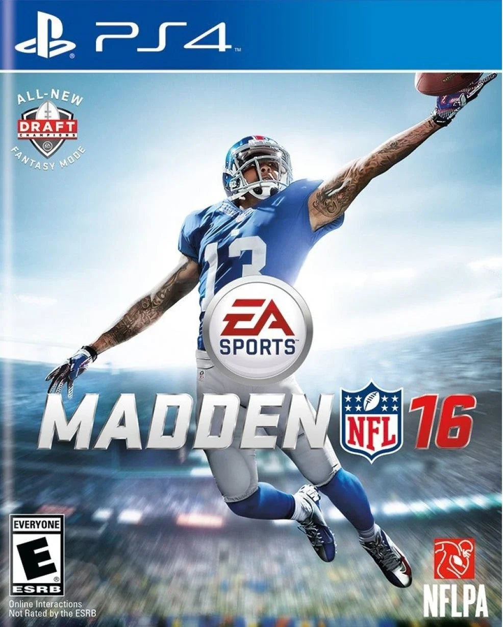 PS4 Game CD Madden NFL 16 Used Wholesale Supply
