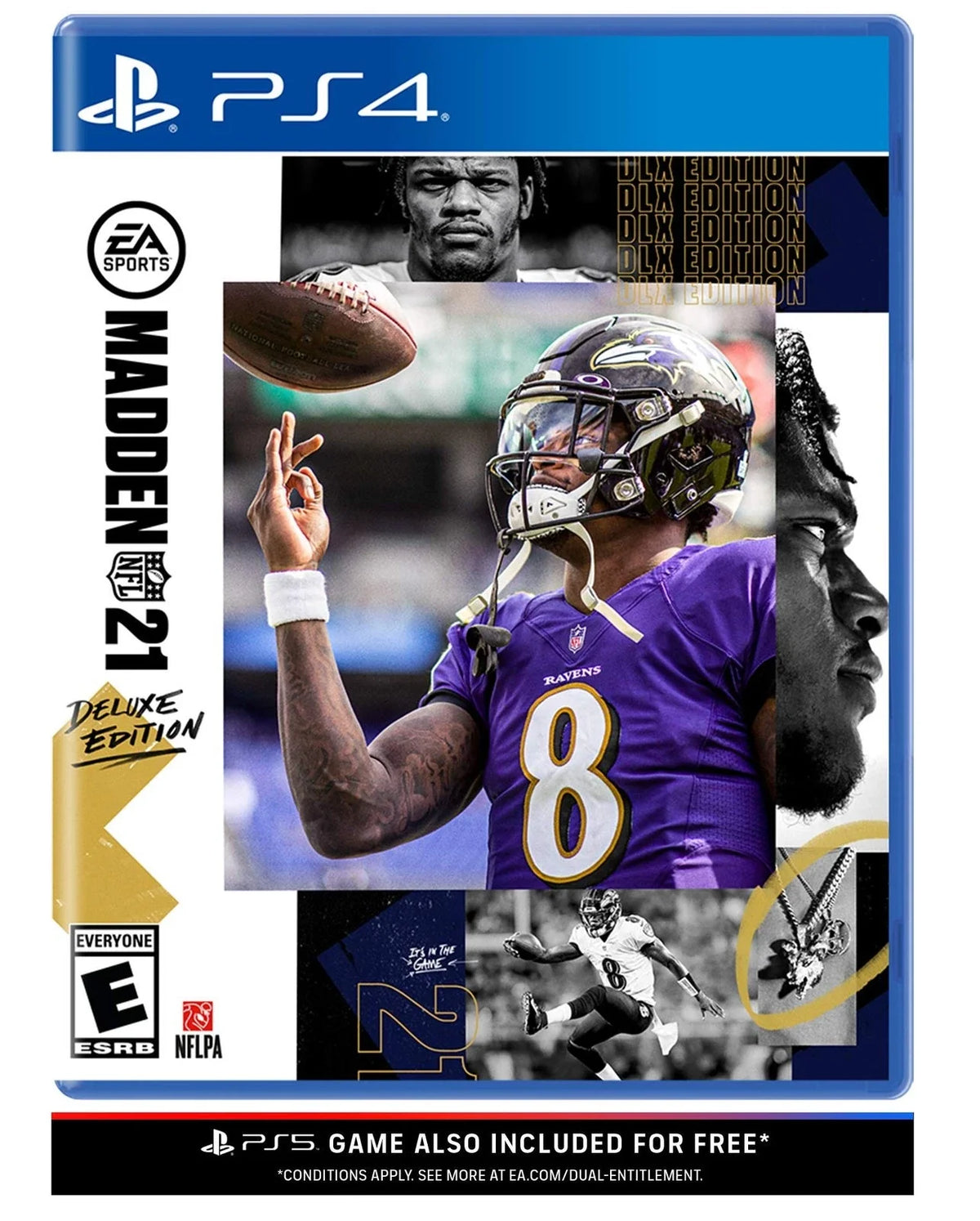 PS4 Game CD Madden NFL 21 Deluxe Edition Used Wholesale Supply